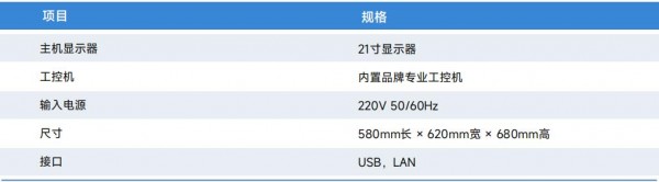 系統技術(shù)規格